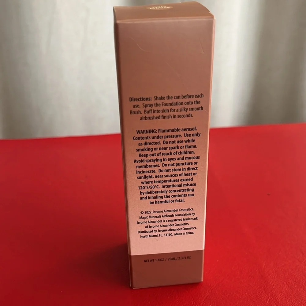 Airbrush Foundation by Jerome Alexander - Ultra Fine Mineral Powder
